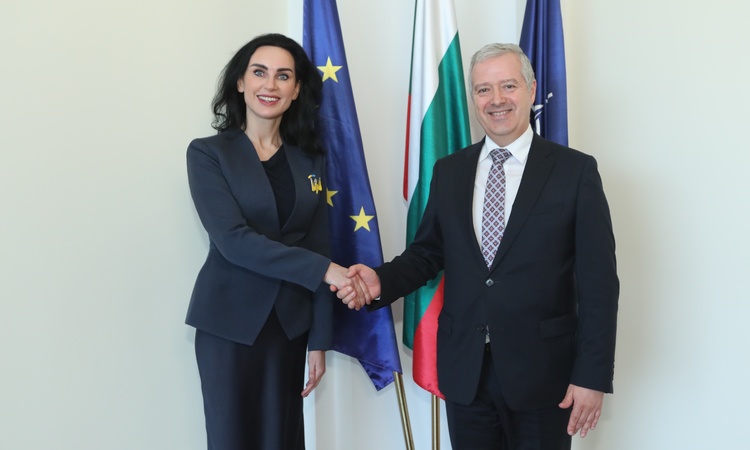 Deputy Minister Ivan Kondov met with the Ambassador of Ukraine in Bulgaria 