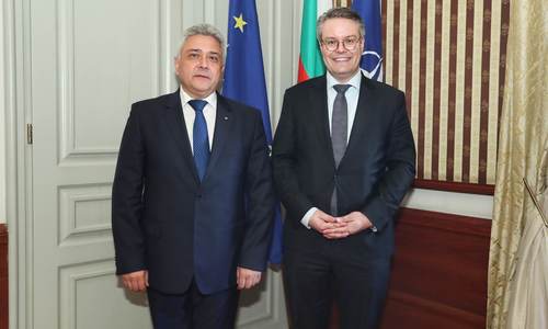 Министър Стефан Димитров се срещна с д-р Тобиас Линднер, държавен министър във Федералното министерство на външните работи на Германия