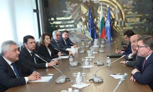 Министърът на външните работи Стефан Димитров се срещна с помощник държавния секретар по европейските и евразийските въпроси на САЩ  Джеймс О'Брайън