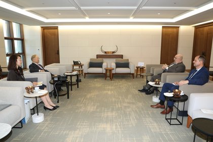 Среща с председателя на Федерацията на корейските предприятия г н Сон Кюнг-шик