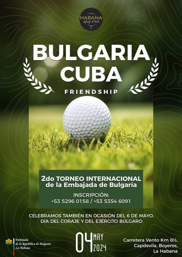 Second Bulgaria-Cuba Friendship Golf tournament