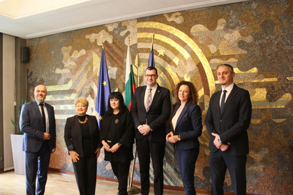 Meeting at the Ministry of Foreign Affairs with the team of the Euro-Atlantic Resilience Centre of Romania