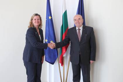 Minister Milkov received UN Deputy High Commissioner for Refugees Kelly Clements