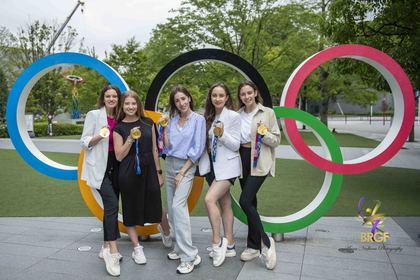 Националният отбор по художествена гимнастика на България посети Япония