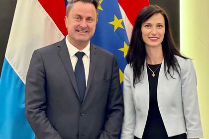 The Deputy Prime Minister Maria Gabriel discussed strengthening the cooperation in the field of innovation and new technologies with the Prime Minister of Luxembourg Xavier Bettel