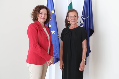 Deputy Minister Irena Dimitrova held a meeting with the Ambassador Extraordinary and Plenipotentiary of Germany Irene Plank