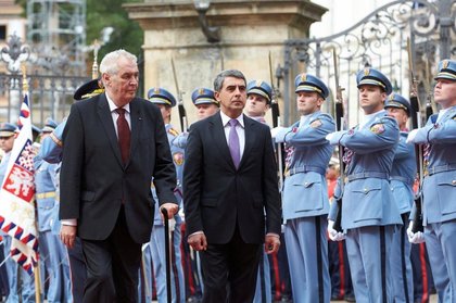 Oфициално посещение на президента Росен Плевнелиев в Чешката република