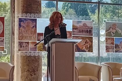 Deputy Minister of Foreign Affairs Elena Shekerletova addressed the participants in the International Forum "History and Future - UNESCO Sites in Italy and Bulgaria
