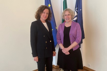 Deputy Minister Irena Dimitrova held a meeting with Ms. Ellen Jermaine, Special Representative of the U.S. Department of State for Holocaust Issues