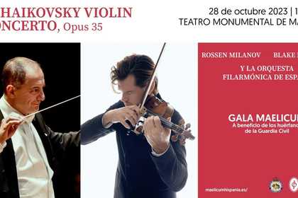 Благотворителен концерт под диригентството на виртуозния български диригент Росен Миланов в Мадрид