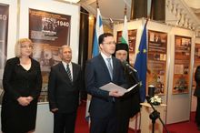 Exhibition Dedicated to the Victims of the Holocaust Was Presented in the Bulgarian National Parliament  on 28.02.2015