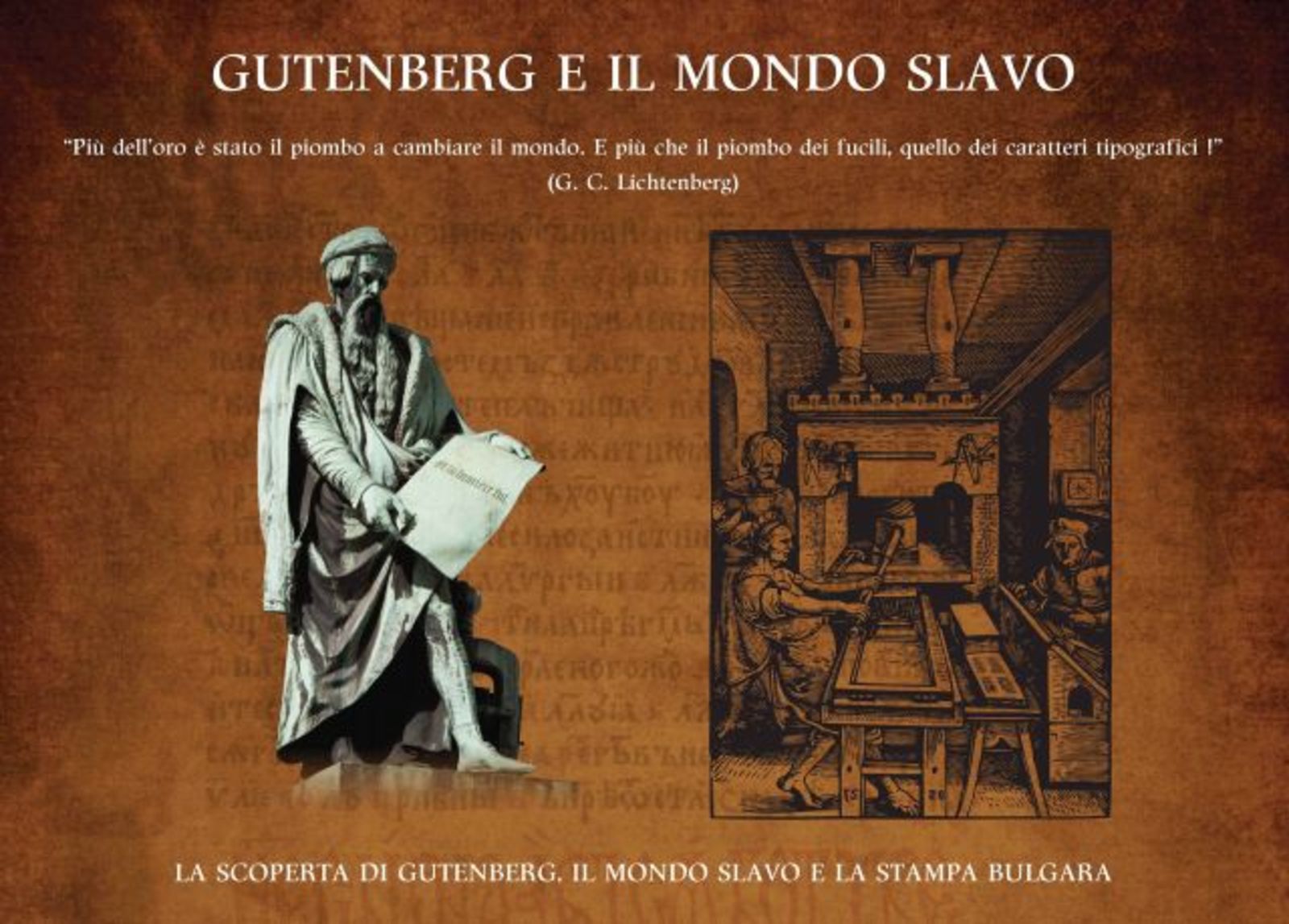 Presentation of the 'Gutenberg and the Slavonic World' Exhibition at Ca' Foscari  University of Venice