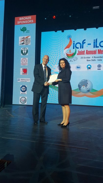 Участие на представители на ИА Българска служба за акредитация в Генерална асамблея на Международния акредитационен форум (IAF) и Международна организация за акредитация и лаборатории (ILAC) в Делхи