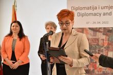 The Exhibition "Diplomacy and Art", Part II was Presented at the National Museum of Montenegro