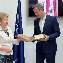 The exhibition "Alphabet and History" was opened at the Rectorate of the University of Montenegro