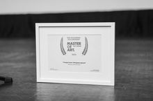 Връчване на наградата за най-добър български документален филм за изкуство на VIII-то издание на Master of Art 