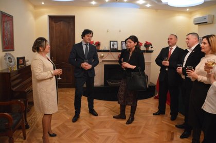 Ръководството на Грузинския парламент посети посолството на Република България в Тбилиси