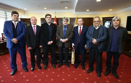 Посещение на българска делегация, водена от министъра на културата Вежди Рашидов, в Одрин
