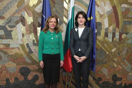 Deputy Minister Elena Shekerletova welcomed the Chair of the European Integration Committee of the Parliament of Georgia, Ms Maka Botchorishvili