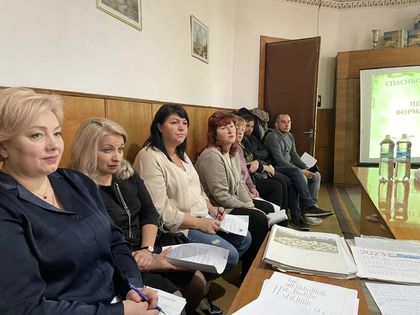 Поредният обучителен семинар се проведе в с. Паркани, Приднестровие