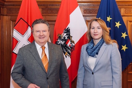 Посланик Десислава Найденова-Господинова се срещна с кмета на Виена д-р Михаел Лудвиг