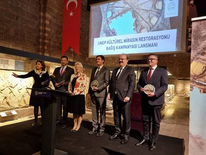 Обявяване на старта на кампания за набиране на средства за възстановяване на културно-историческо наследство в Турция, разрушено от земетресенията от 6 февруари 2023 г. 