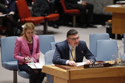 Участие на България на организирания от Обединеното кралство Открит дебат на Съвета за сигурност на ООН по въпроса за трафика на хора в ситуации на конфликт, проведен на 15 март 2017 г