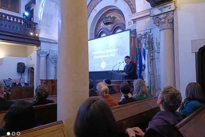 Посланик Иван Найденов присъства на церемония по повод Международния ден за възпоминание на жертвите на Холокоста
