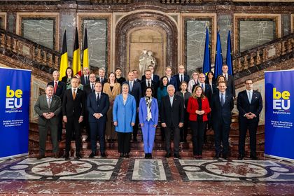 Mariya Gabriel attends the 50th edition of the Gymnich Foreign Ministers' Meeting