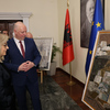 Председателят на Народното събрание Росен Желязков и председателят на Народното събрание на Албания Линдита Никола откриха изложбата "Дипломация и изкуство" в албанския парламент