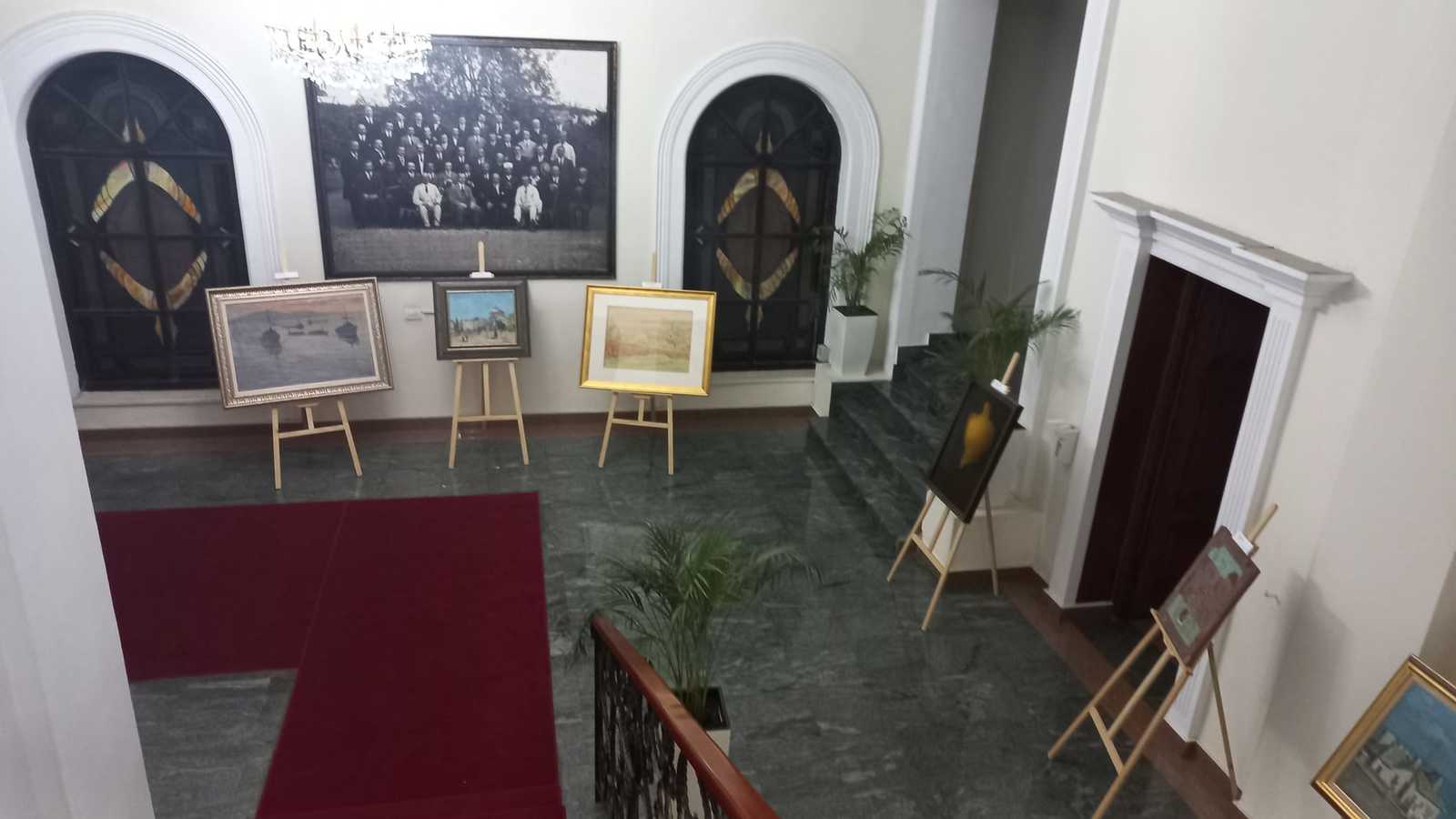 The Speaker of the National Assembly Rosen Zhelyazkov and the Speaker of the National Assembly of Albania Lindita Nikola opened the exhibition "Diplomacy and Art" in the Albanian Parliament