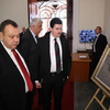 The Speaker of the National Assembly Rosen Zhelyazkov and the Speaker of the National Assembly of Albania Lindita Nikola opened the exhibition "Diplomacy and Art" in the Albanian Parliament