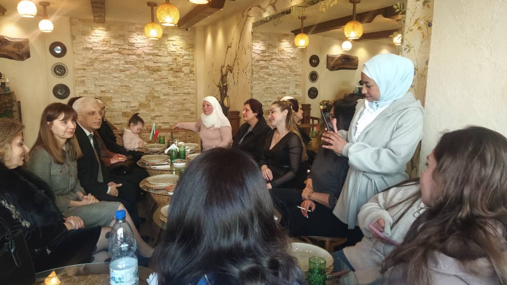 Отбелязване на Международният ден на жената в Дамаск