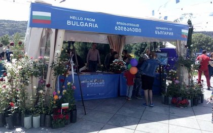 Отбелязване на Деня на Европа в Тбилиси 