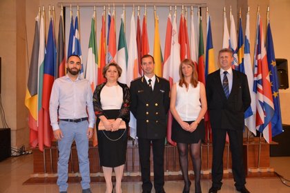 Церемония по награждаване на участниците в мониторинговата мисия на Европейския съюз (ММЕС)