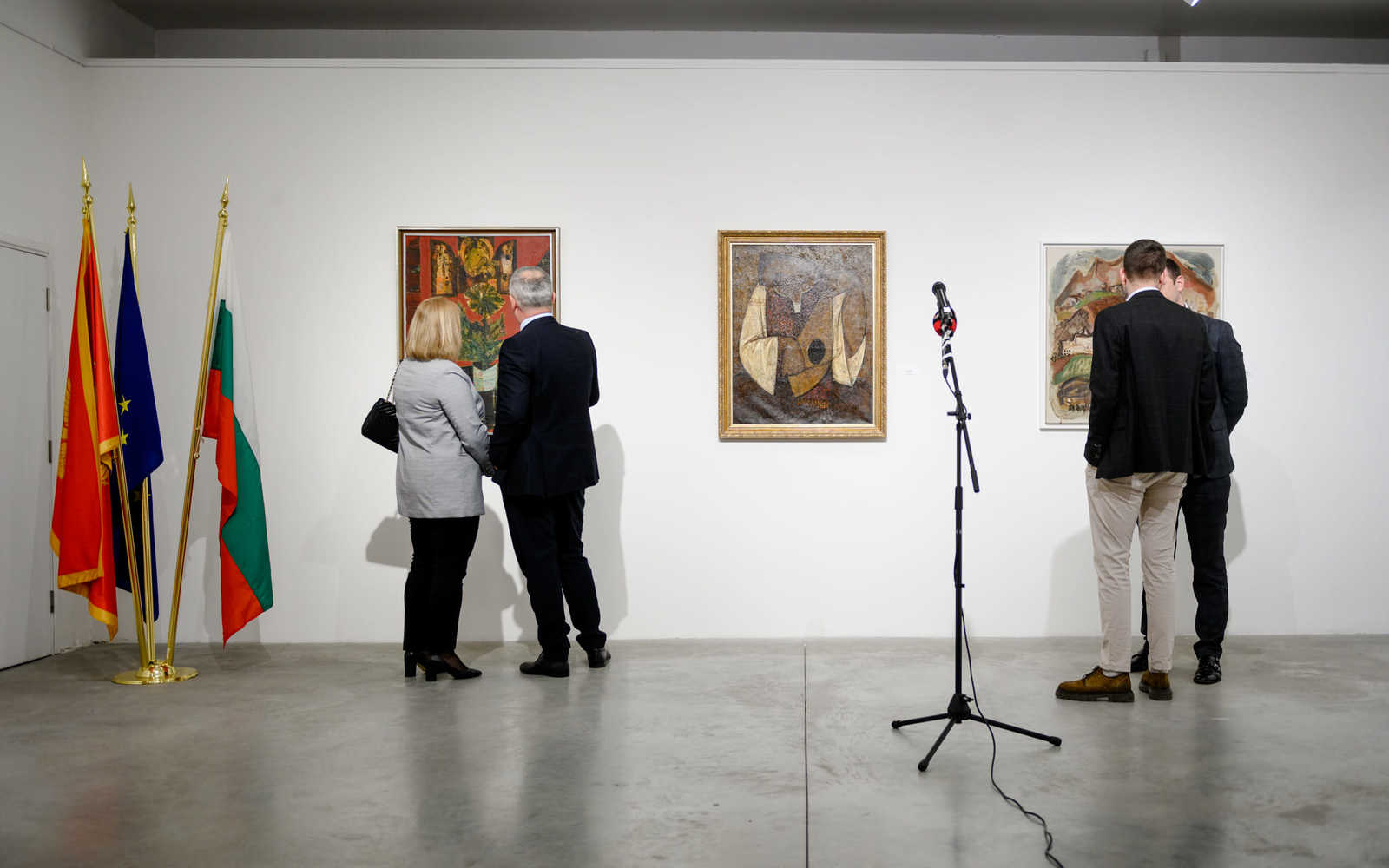 The exhibition "Diplomacy and Art II" was Opened in the Modern Gallery in Podgorica