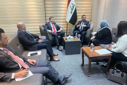 Временно управляващият Никола Драганов проведе срещна с председателя на Групата за приятелство с България в парламента на Ирак и с депутати членуващи в нея
