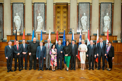 Работно посещение на председателя на Народното събрание Росен Желязков във Виена