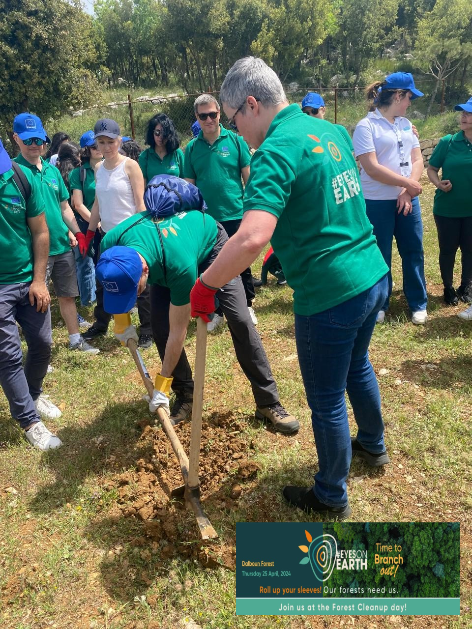 Участие на екип на българското посолство в Бейрут в проект на ДЕС-Бейрут за изграждане на съзнание относно необходимостта от чиста околна среда у непълнолетните млади хора. 