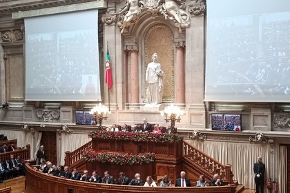 Посланик Иван Найденов взе участие в тържествена сесия на Асамблеята на Републиката по случай навършването на 50 години от революцията в Португалия