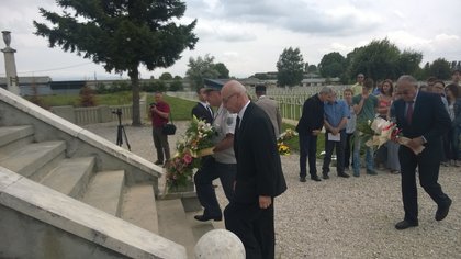 Възпоменателна церемония на френското военно гробище в Битоля 