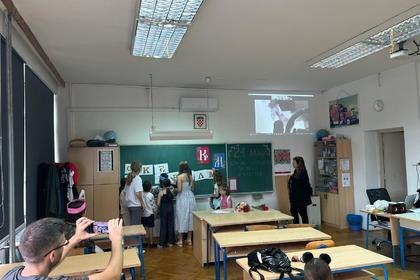 Отбелязване на 24 май в Българското неделно училище в Загреб