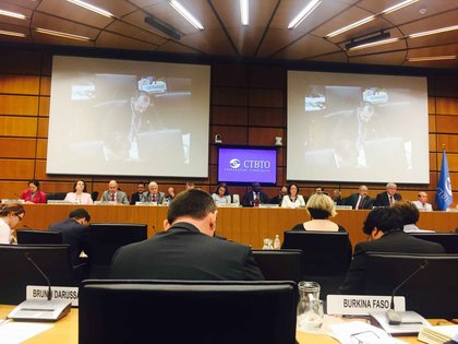 Участие на посланик Светослав Спасов в 48-та сесия на Подготвителния комитет на Договора за всеобхватна забрана на ядрените опити