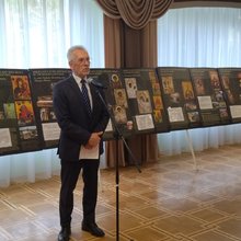 По повод 24 май мобилната изложба „Чудотворни икони и свети мощи на Балканите“ гостува в гр. Брест, Беларус