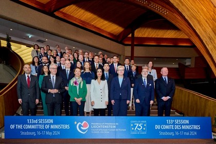 Deputy Minister Ivan Kondov participates in the 133rd session of the Committee of Ministers of the Council of Europe and the celebration of the 75th anniversary of the organisation