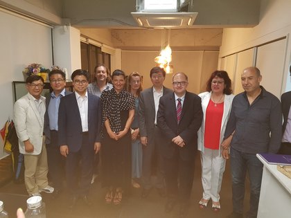 Посещение на членове на СБЖ в Република Корея