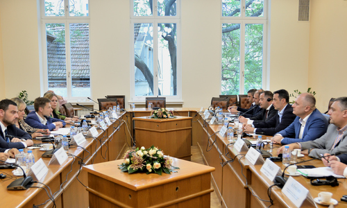 Участие на постоянния секретар г-н Светлан Стоев в среща с ad hoc комитета на Парламентарната асамблея на Съвета на Европа за наблюдение на предсрочните парламентарни избори на 9 юни 2024 г.