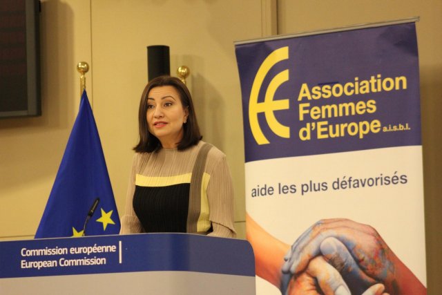 Церемония в Брюксел за представяне на хуманитарни проекти, финансирани от Асоциацията на жените в Европа