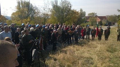 Церемония по отбелязване на 73-ата годишнина от сраженията при Страцин