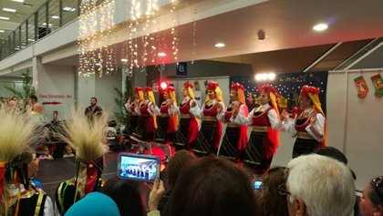 Българската общност в Атина  участва в традиционния  благотворителен коледен базар